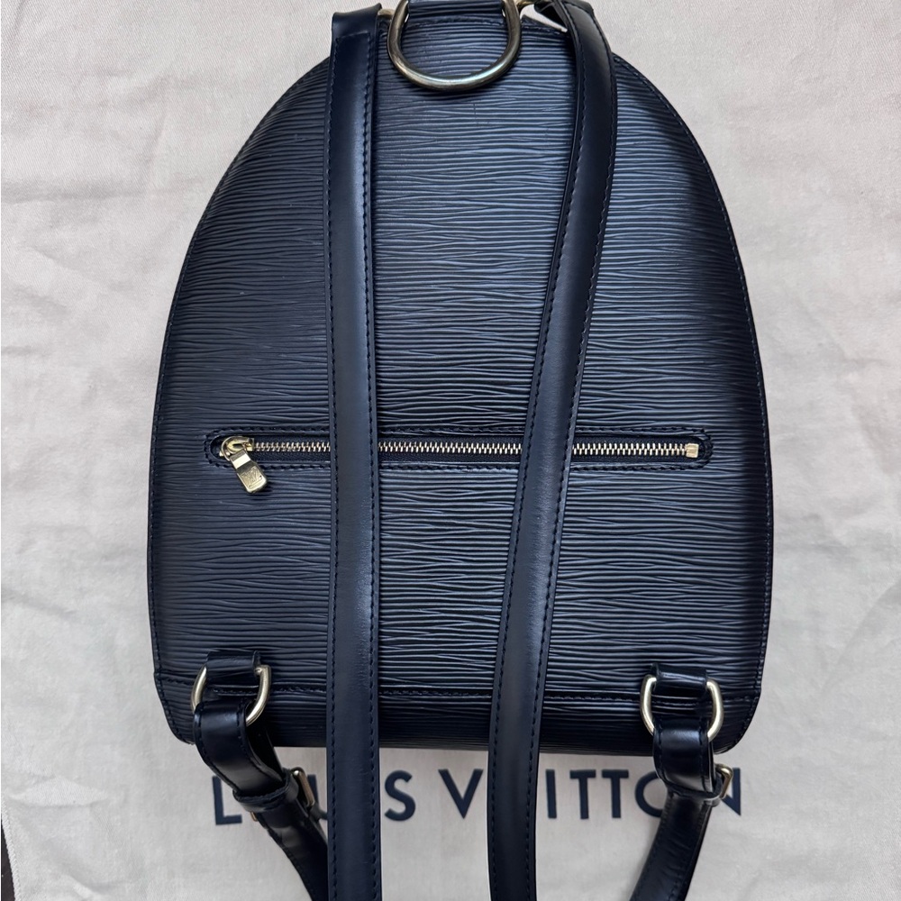Louis Vuitton Black Epi Women's Backpack